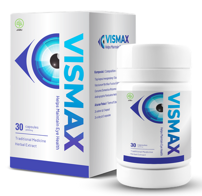 Vismax - Suplemen nutrisi mata dengan formula alami untuk penglihatan optimal